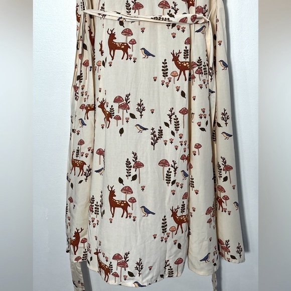 Modcloth X Princess Highway Shirt whimsical dress with belt size 8 - Picture 5 of 11